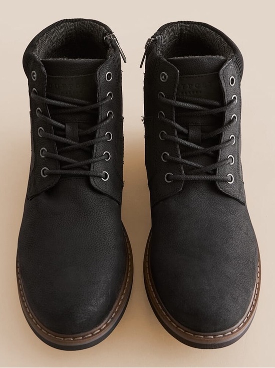New Outpost Makers Jack Leather Boot Buckle Black Hiking Mens Sz 13 main image 10